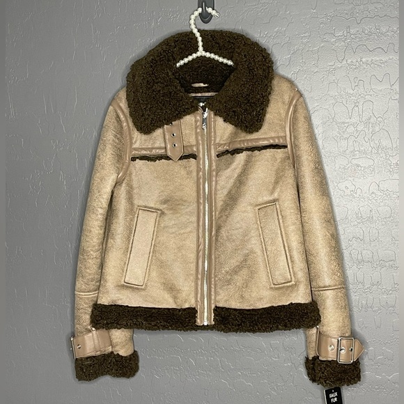 Sam Edelman Zipfront Shearling - Picture 3 of 9